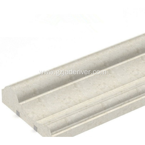 Ottoman Beige Stone Skirting Marble Border Line